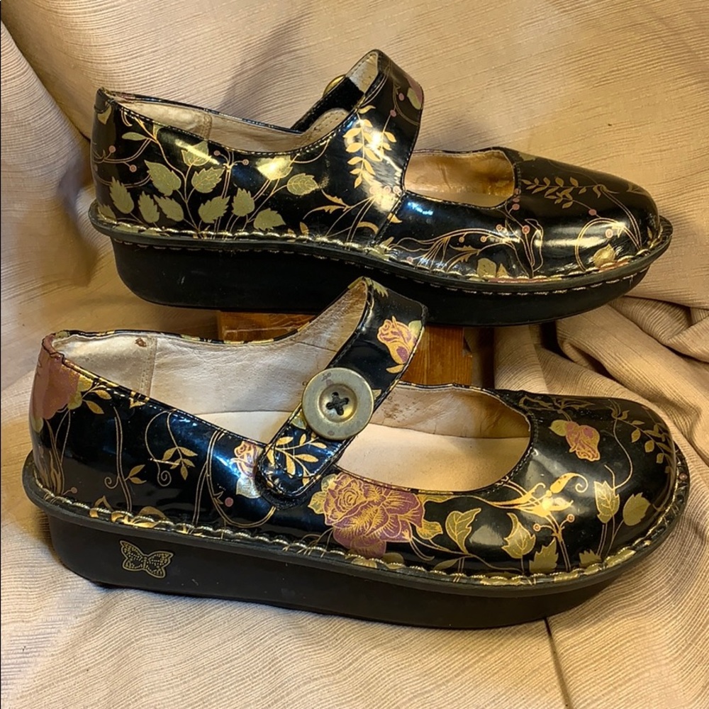 Alegria lite maryjane flower motif excellent condt - Picture 2 of 14